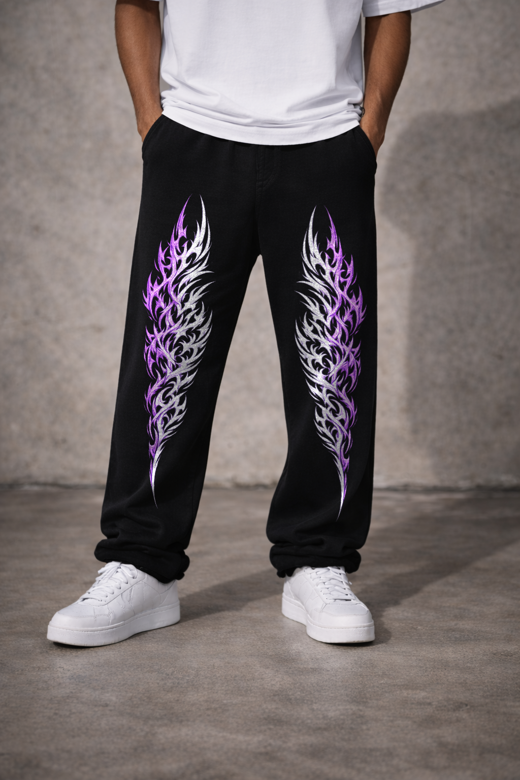 Big Mood Inferno Joggers | Black